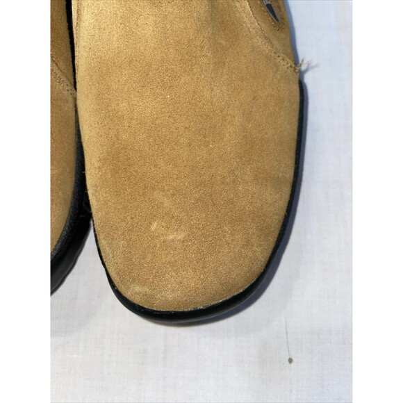 Roper Hiking Shoes Mens Size 13 M Tan Suede Leather Grip Sole Slip On main image 6